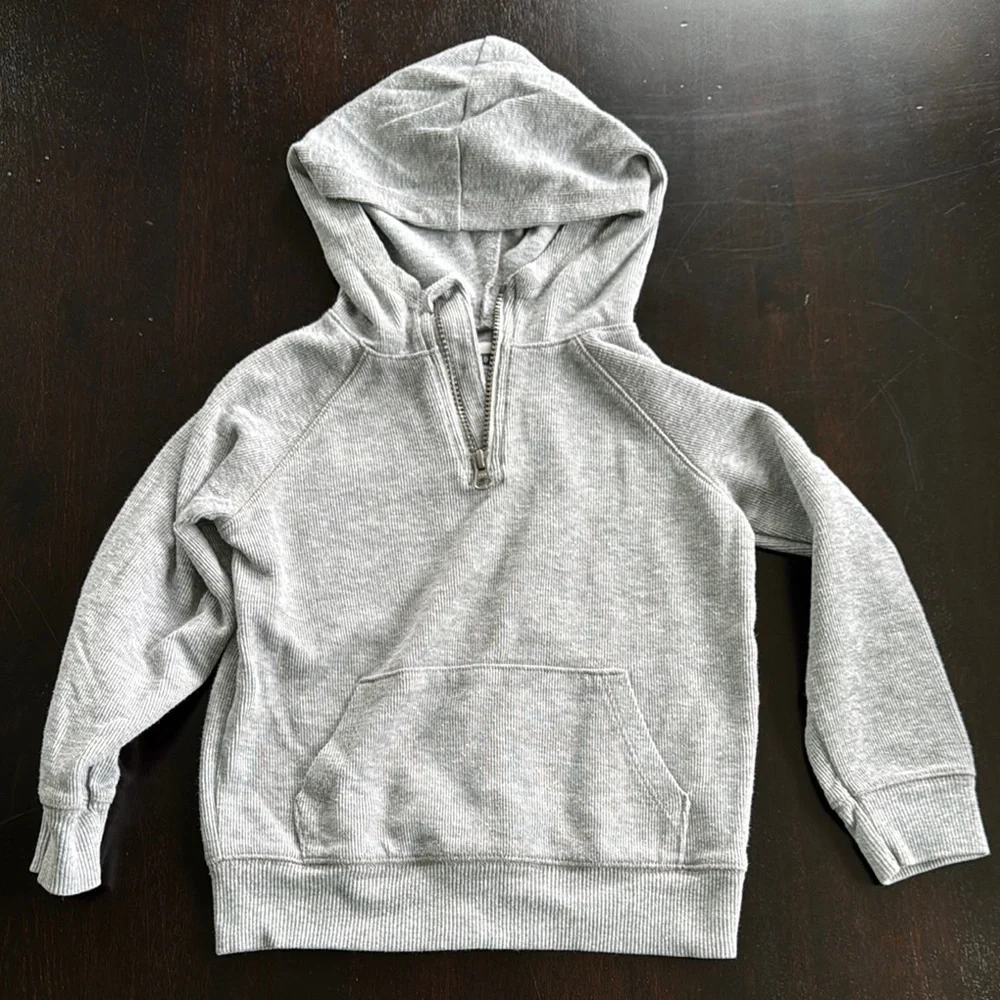 Old Navy Heather Gray Hoodie - Picture 1 of 2